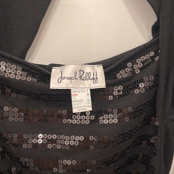 Joseph Ribkoff black sequence too - Picture 3 of 4